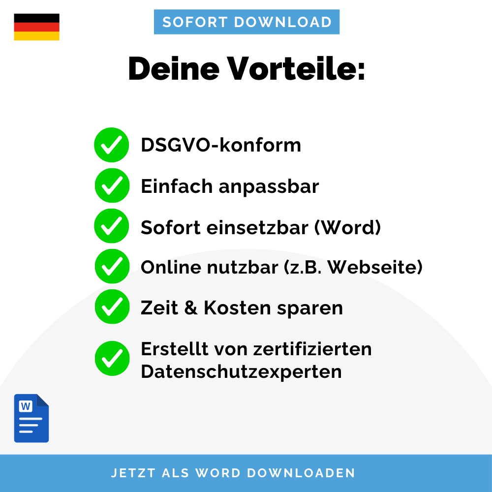 Vorlage KI-Richtlinie (DE & EN) – DSGVO & AI Act konform